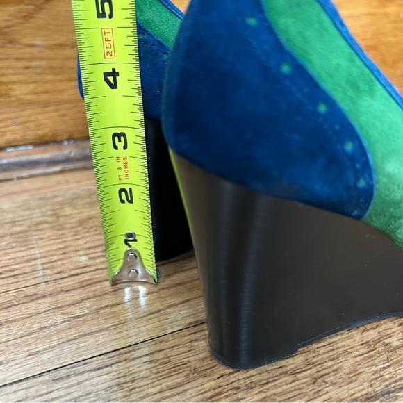 J. Crew | Leather Open Toe Platform Heels - Picture 14 of 14